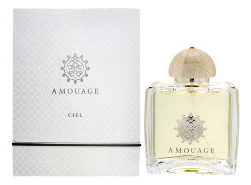 Amouage ciel pour. Амуаж духи женские Сиэль. Духи Амуаж Ciel. Парфюм Амуаж женский арабский. Амуаж в белой коробке.