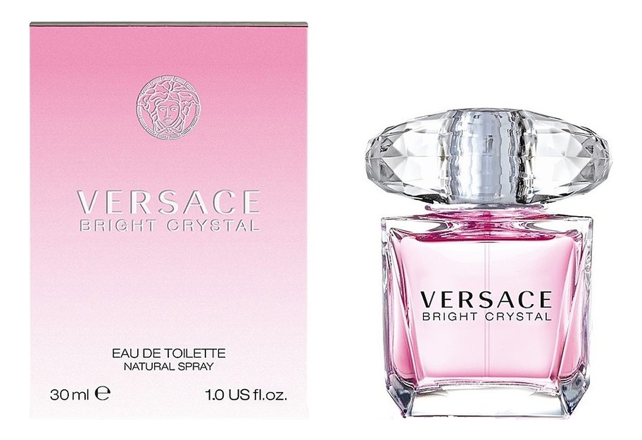 Versace Bright Crystal EDT, 90 ml. Versace Bright Crystal Eau de Toilette, 90 ml. Духи Версаче Брайт Кристалл женские. Versace Crystal Bright women, 50 мл..