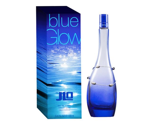 Синего лопес. Туалетная вода j lo. Туалетная вода Jennifer Lopez Blue Glow.